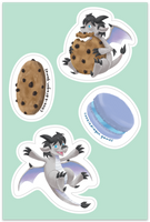 Cookie Dragon Sticker Sheet