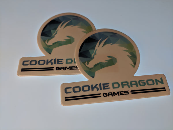Cookie Dragon Games Stickers (2 Pack)