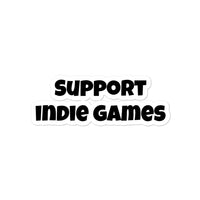 Support Indie Games Sticker